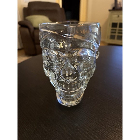Other - Glass Luminarc Skull Mug